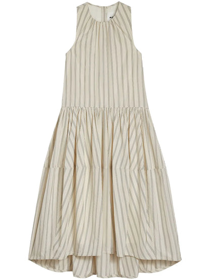 Striped Midi Dress