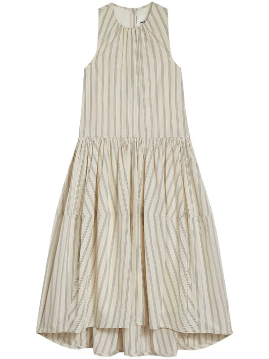 Striped Midi Dress