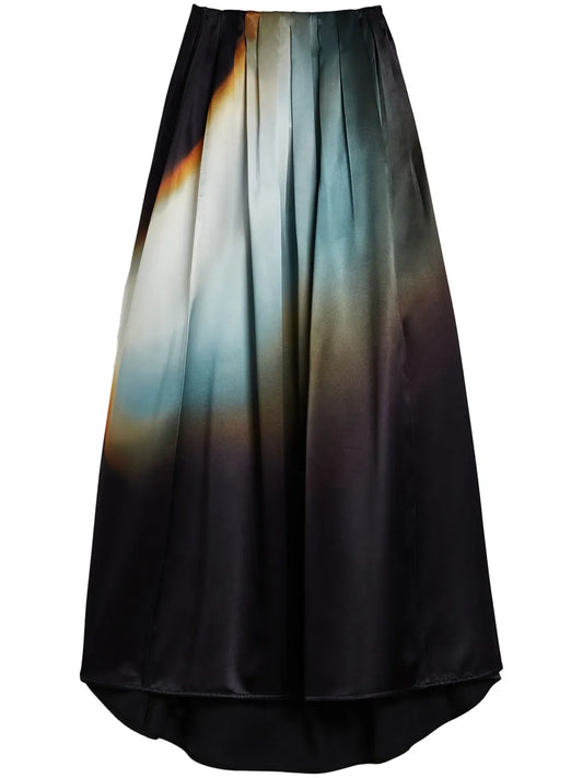 Pleated Midi Dress