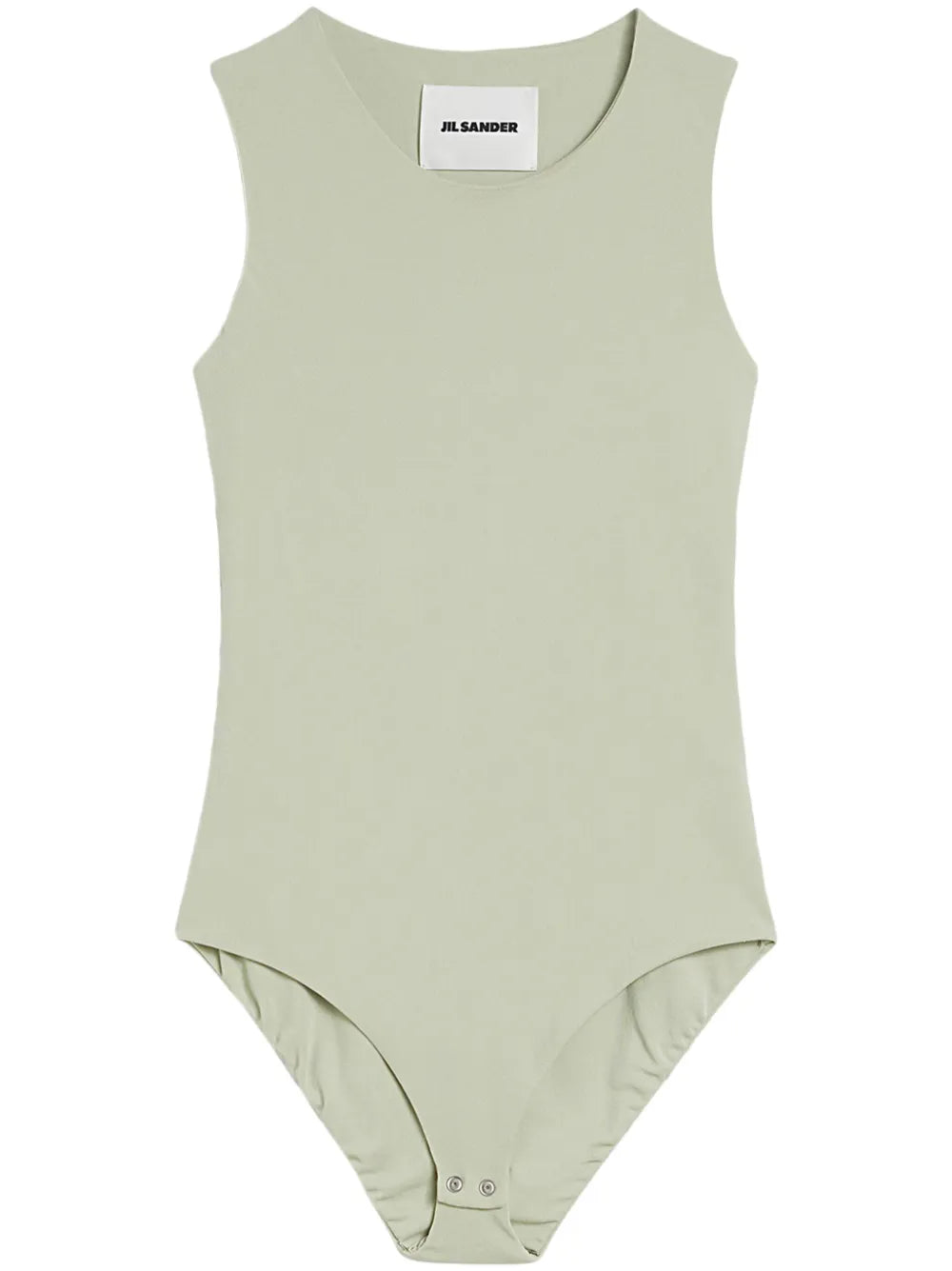 Round-Neck Sleeveless Bodysuit