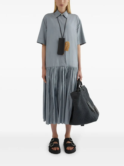 Panelled Shirt Dress