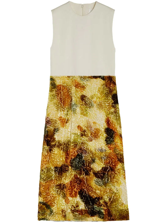 Jacquard Midi Dress