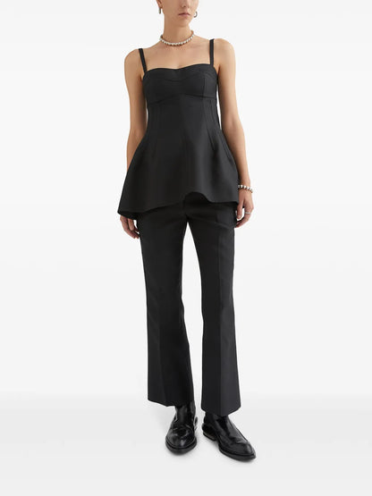 Gabardine Tailored Trousers