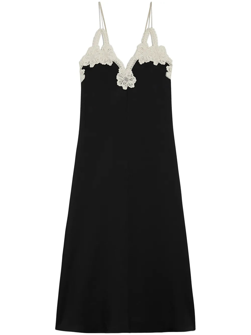 Embroidered Midi Dress