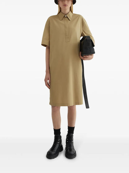 Cotton Shirt Dress