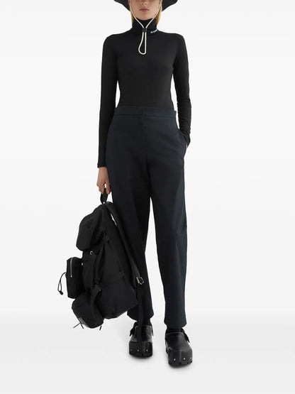 Tapered-Leg Trousers