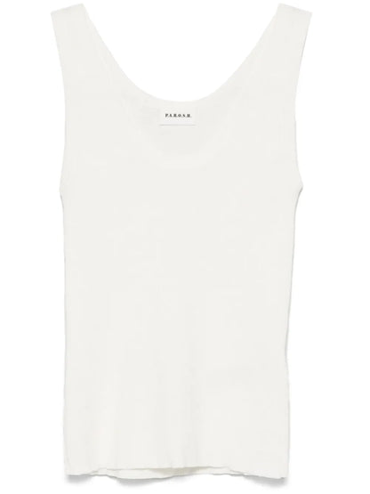 Fine-Knit Tank Top