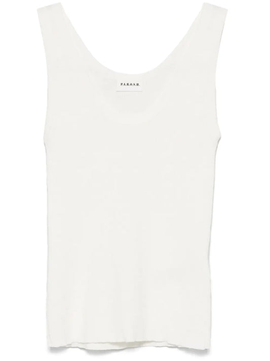 Fine-Knit Tank Top