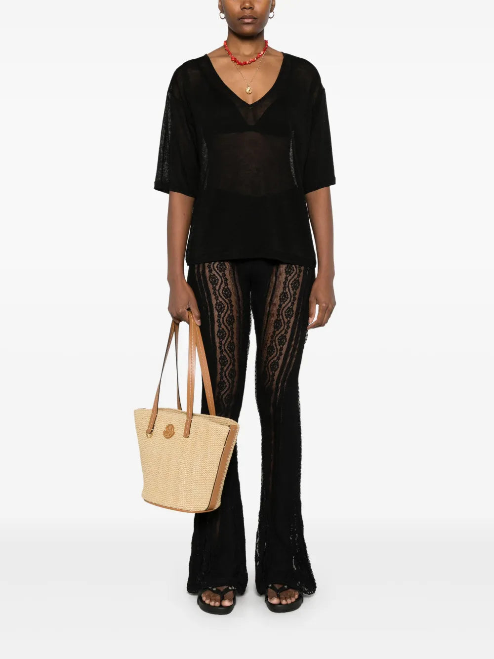 Fine-Knit Blouse