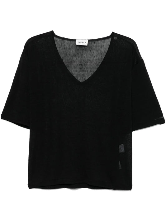 Fine-Knit Blouse