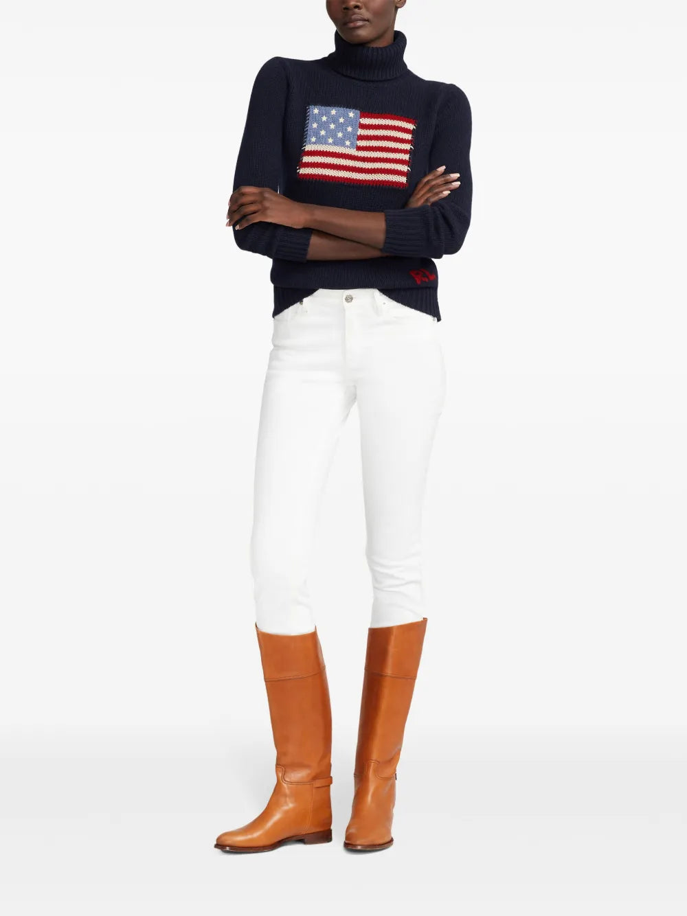 Flag Cashmere Sweater