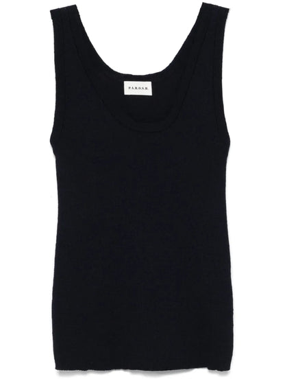 Ribbed-Knit Tank Top