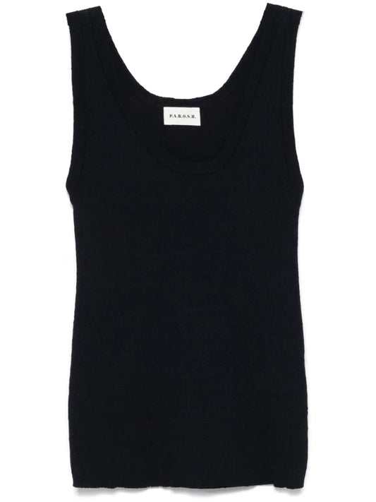 Ribbed-Knit Tank Top
