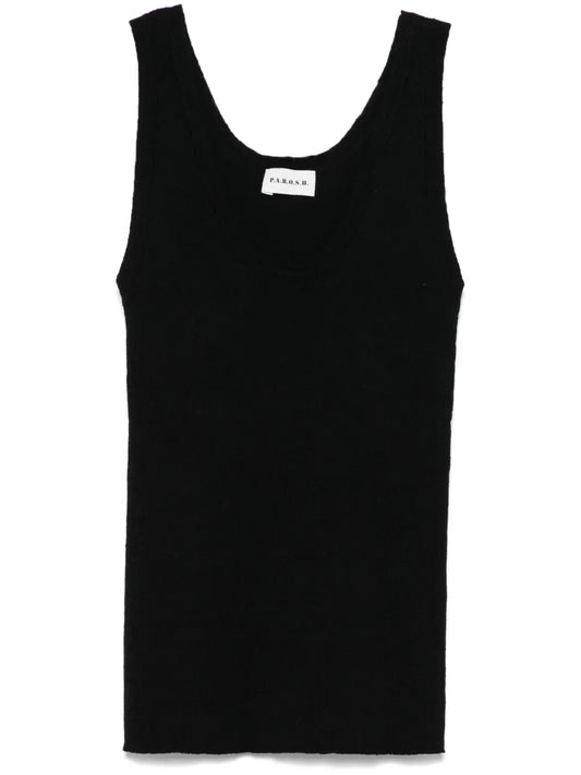 Ribbed-Knit Tank Top
