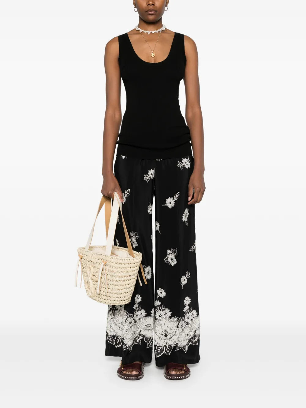 Ribbed-Knit Tank Top