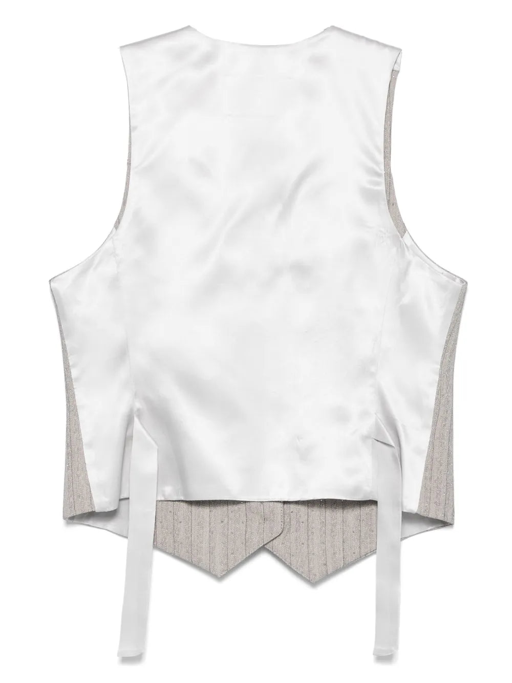 Rhinestone-Embellished Waistcoat