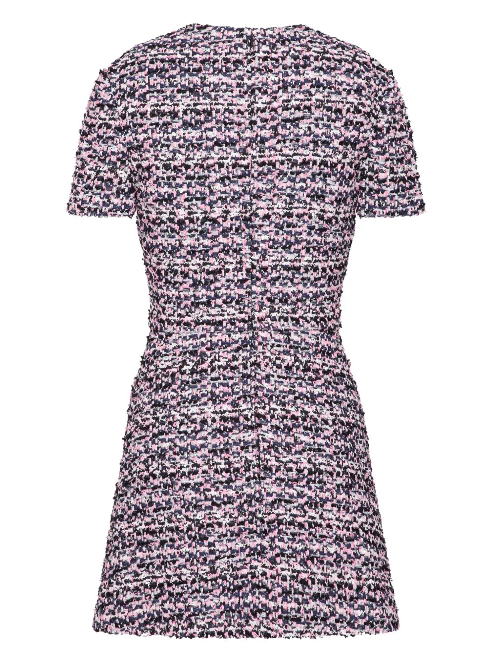 Ribbon Tweed Mini Dress