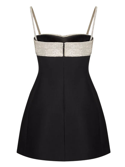 Crepe Couture Mini Dress