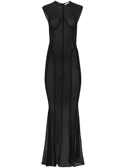 Sheer Maxi Dress