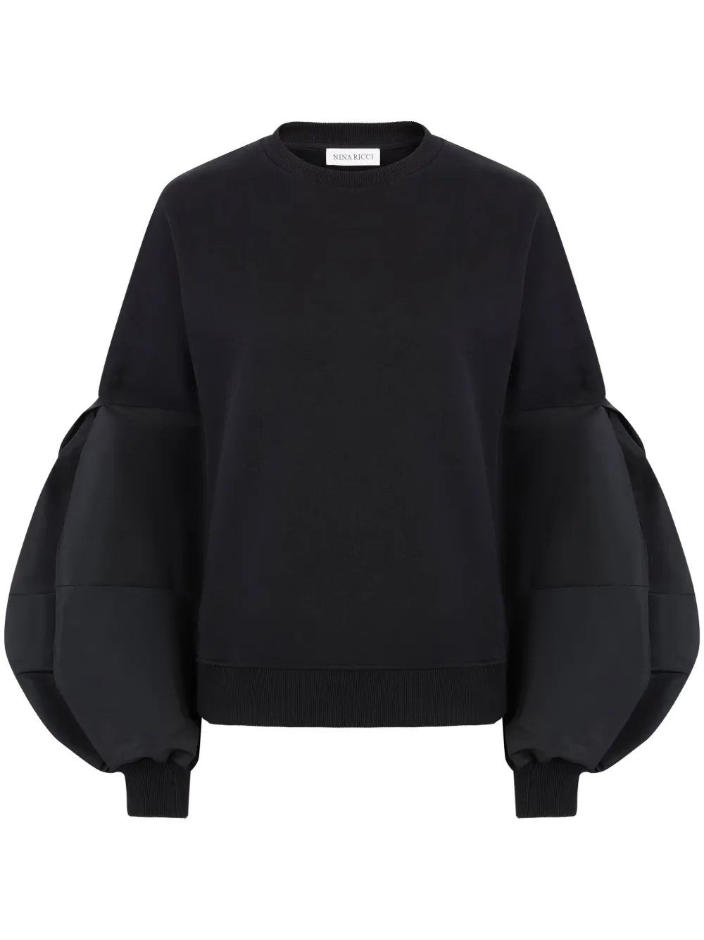 Puff-Sleeve Sweatshirt