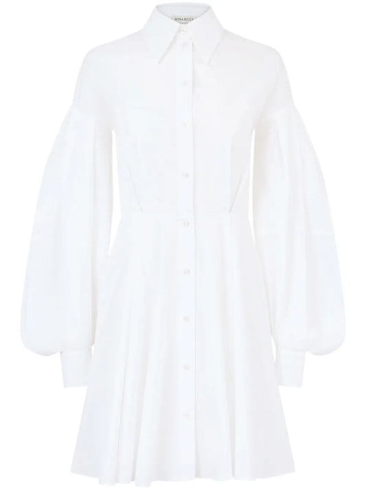 Puff Sleeves Minidress