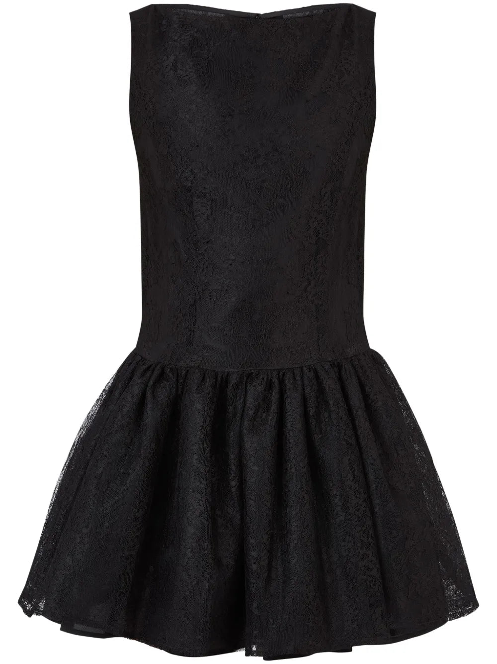 Peplum-Hem Mini Dress