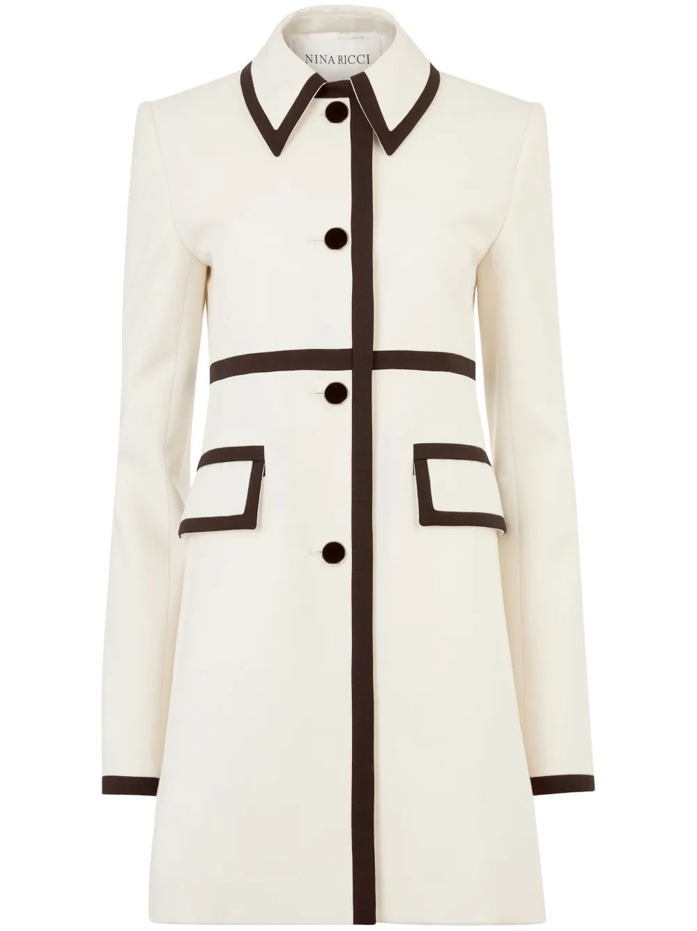 Wool Gabardine Coat