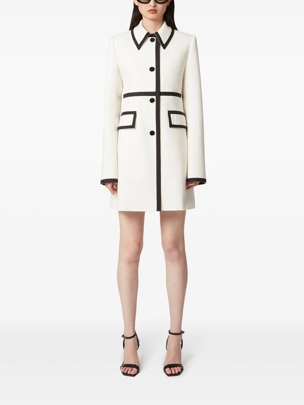 Wool Gabardine Coat