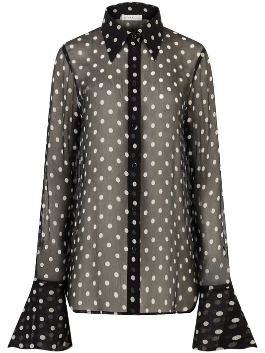 Bell-Cuffs Shirt