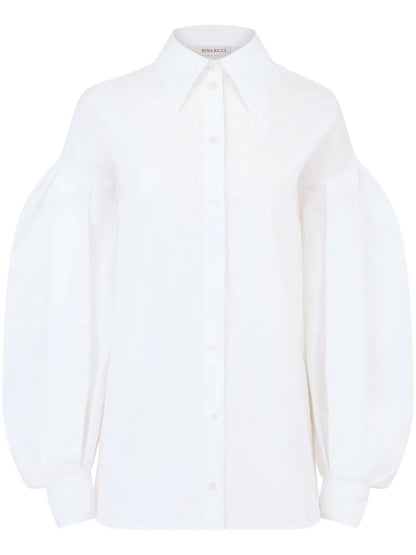 Cocoon-Sleeve Shirt