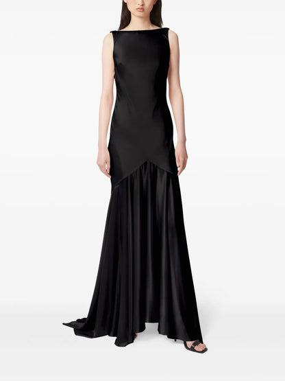 Mermaid Open-Back Gown