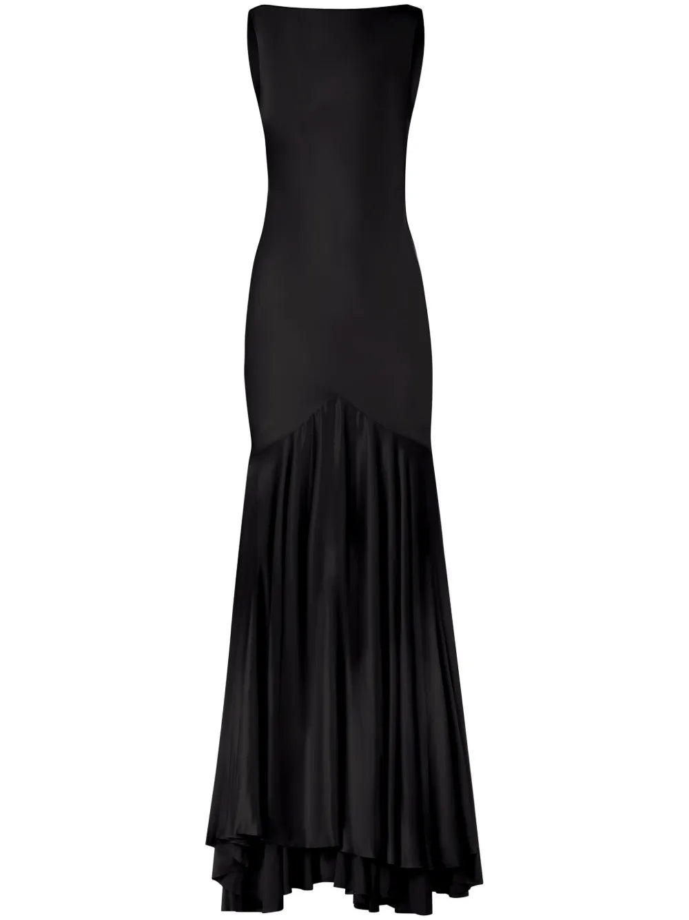 Mermaid Open-Back Gown