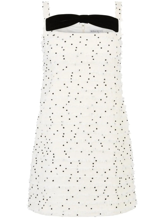 Square-Neck Mini Dress