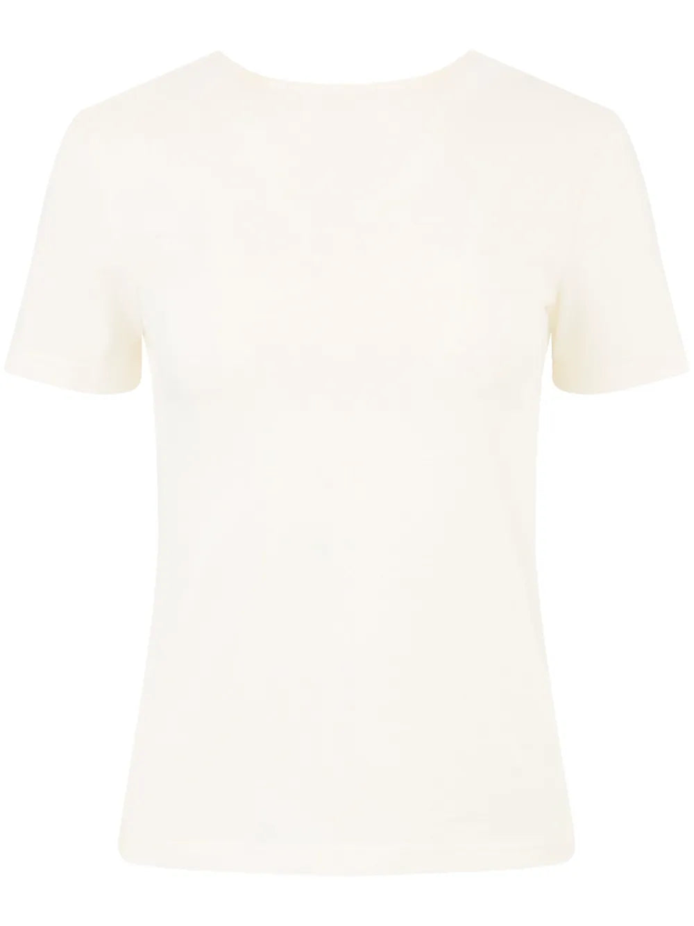 Plunging Draped Back T-Shirt