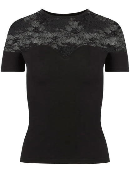 Lace-Insert Top