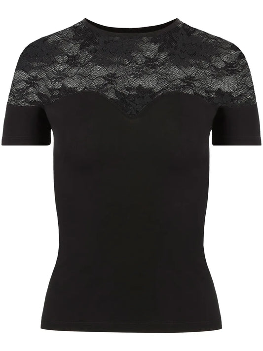Lace-Insert Top