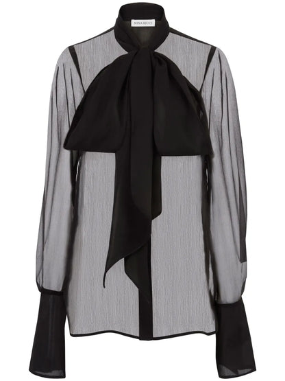 Sheer Silk Shirt
