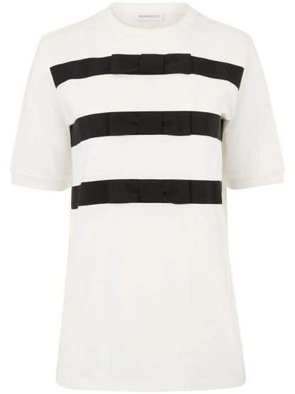 Bow-Detail T-Shirt