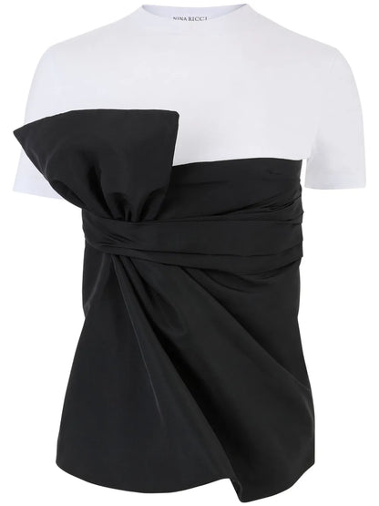 Wraparound-Bow T-Shirt