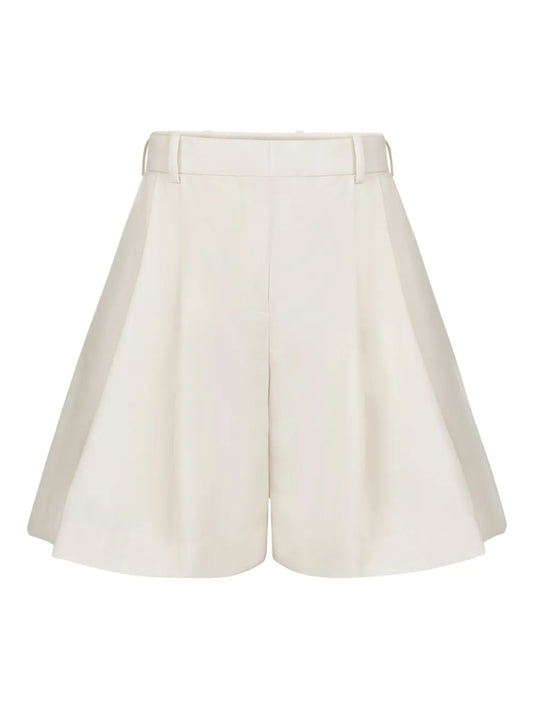 Pleated Shorts