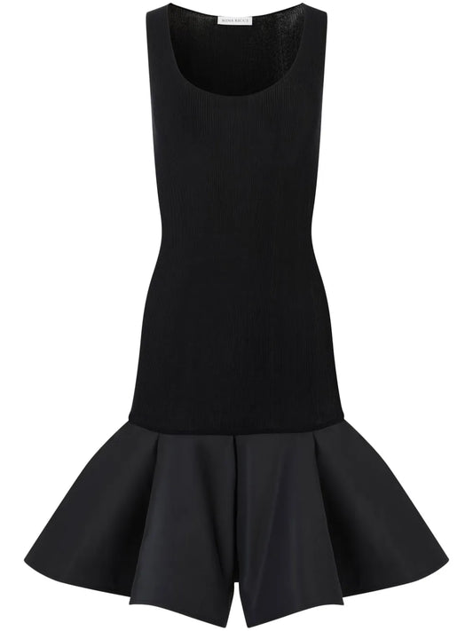 Peplum Midi Dress