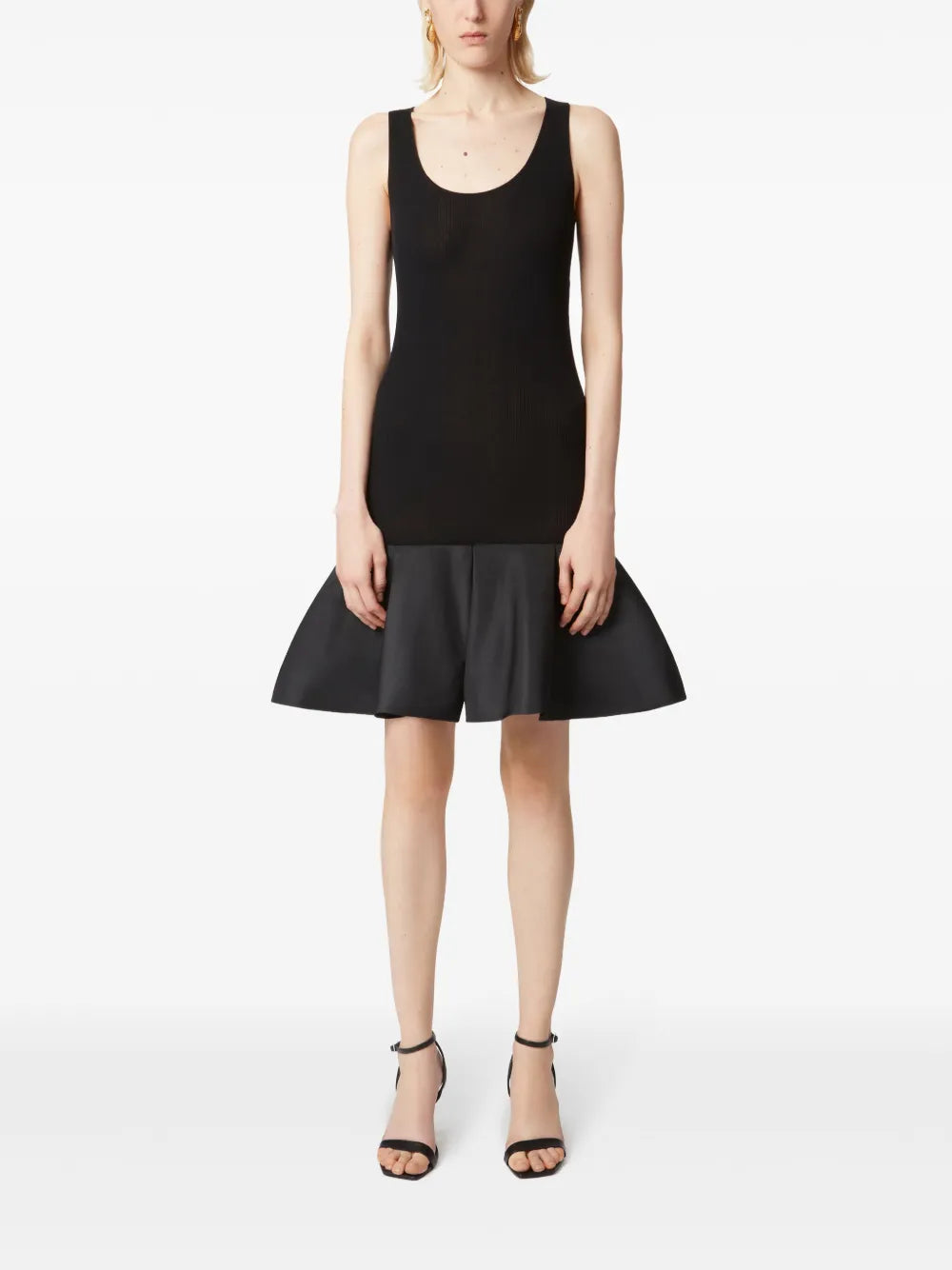 Peplum Midi Dress