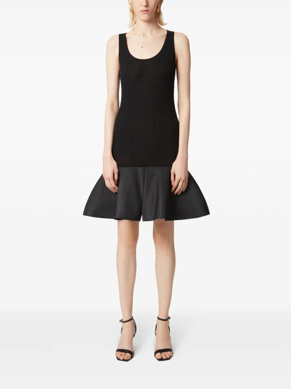 Peplum Midi Dress