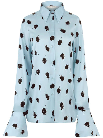 Floral-Print Shirt