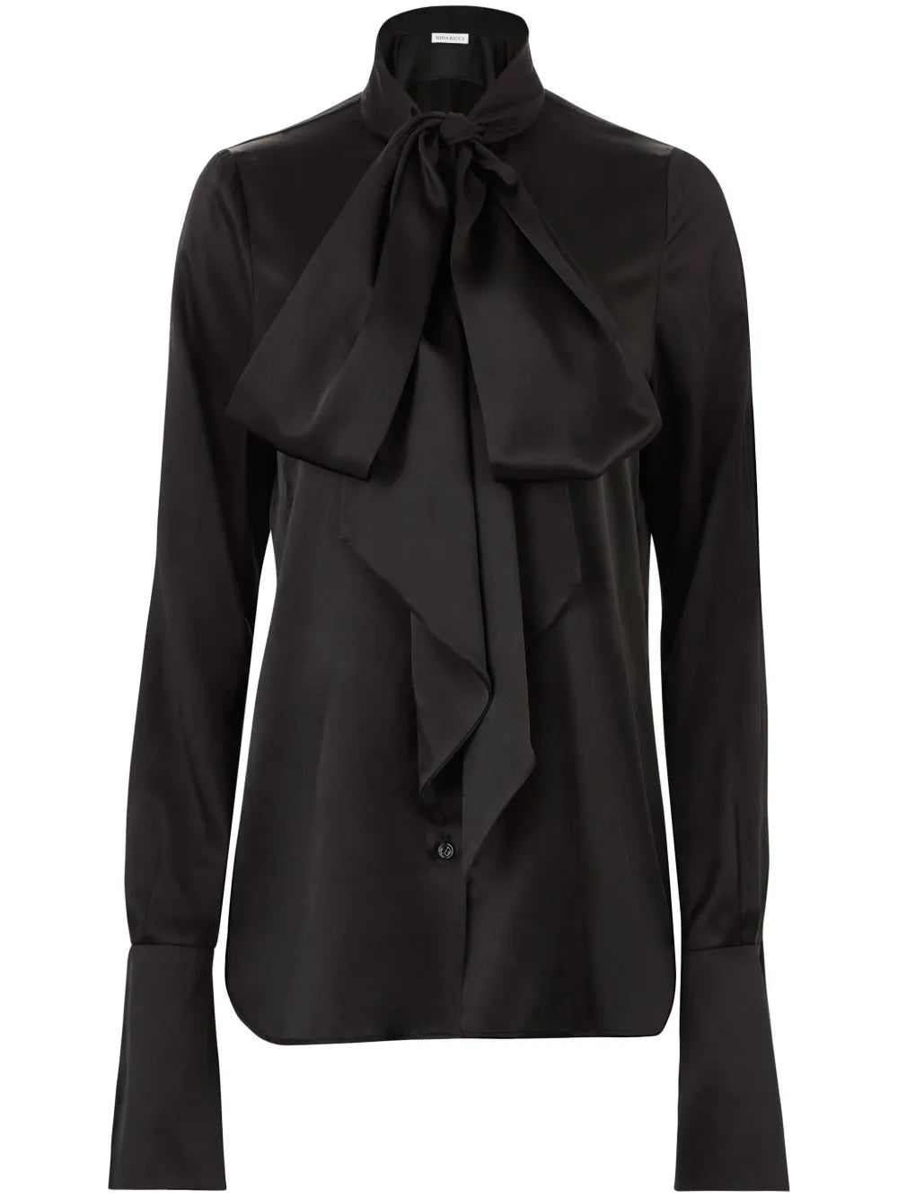 Satin Lavaliere Shirt