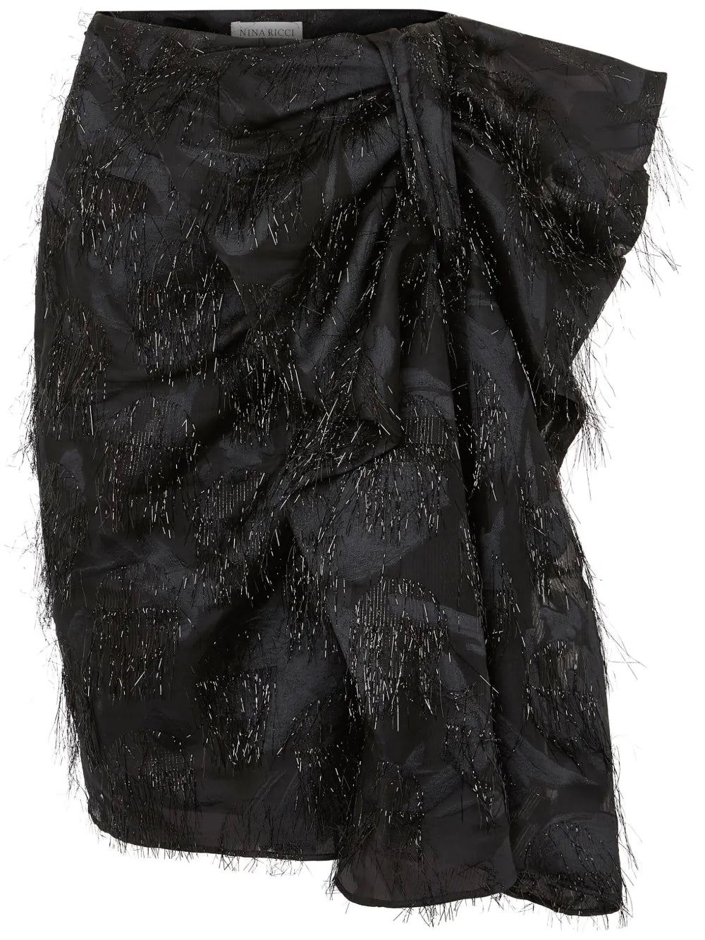 Asymmetric Bow Skirt