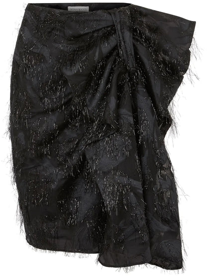 Asymmetric Bow Skirt