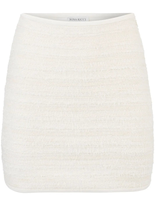 Tweed Mini Skirt