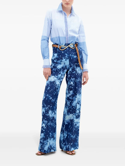 Emine High-Waisted Trousers