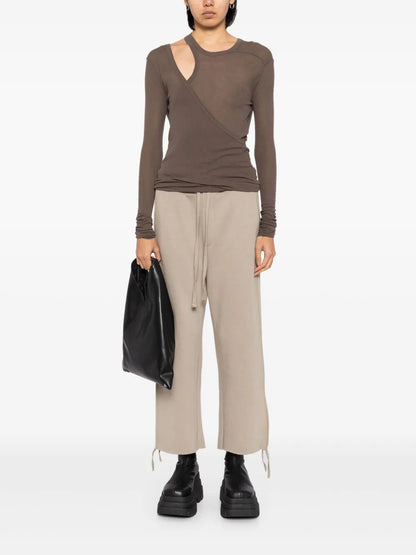 Drop-Crotch Sweat Trousers
